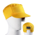 铁路黄反光马甲背心加大加肥施工防护安全服工程局反光衣可印字 铁路帽 2XL