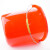 冰禹 塑料水桶储水桶小水桶洗车桶 红色加厚带提手10个 bf-140