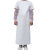 HKFZpvc加长防水围裙防油水产石材厂专用加厚牛筋耐磨工业耐酸碱围裙 白色 石材围裙1.1米套袖
