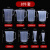 量杯 塑料 量杯量桶有盖子塑料透明带刻度厨房烘焙奶茶机油5000mlMSY 克数杯250ml