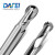 DAFEI50度2刃铝用球刀立铣刀铝合金钨钢铣刀铜铝铣刀R球型R4.0*8*32*100