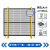 无缝车间隔离机器人防护围挡智能设备安全围栏卡扣栅栏护栏网 高1.2m*1.2m宽