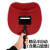 扬笙福电焊面罩手持式手把焊帽手拿红钢纸防水焊工专用氩弧焊二保焊照 普通红色手持罩1个带镜片