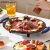 荣事达（Royalstar）圆形铁板烧多功能烤肉机家用韩式电烤盘无烟烤肉大号圆形电烤盘RKJ60