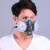 适用于KN95防尘口罩防毒防工业粉尘打磨灰粉面具全面罩水泥厂全脸 2个滤毒盒+2个透明盖