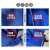 锐麻 工作服蓝大褂定印制LOGO长袖劳保服罩衣迷彩大褂防尘服批发搬运服 （迷彩款）科技蓝 大号（180-185） 