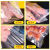 加厚尼龙真空袋商用鸡鸭海鲜包装袋透明密封口压缩保鲜塑封袋 西瓜红 尼龙20*30*20丝