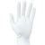 OIMG定制白色棉手套加厚耐磨文玩礼仪薄款透气劳保作业防护无尘尼龙 无尘碳纤维-S码1双