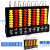 竖式计数器学生教师教学演示用小学教具学具百位万位亿位3三挡5五档9九档计算架数学用品加减法运算多省包 大号计数器/9档/双色珠