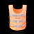 勒塔(LETA) 反光背心晶格反光衣马甲 交通骑行马甲汽车安全警示马甲环卫施工执勤安全服 荧光橘色LT-PPE874