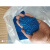 举焊塑胶彩色颗粒EPDM室外地胶橡胶跑道地板幼儿园篮球场地坪地面材料 深蓝颗粒1袋(25kg)
