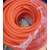橙色波纹管 PP阻燃彩色穿线蛇皮管红黄蓝绿 汽车线束套管可供开口 橙色阻燃AD10内径6.5MM1