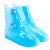 卫卿 防雨鞋套 防滑软胶款耐磨防水中筒靴套 蓝色 （44-45码） 