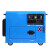 竹特 发电机 柴油发电机组GF12500三相等功率低噪音电启动10KVA 蓝色  企业定制