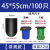 环卫专用平口垃圾袋加厚大号商用厨房环保超大拉圾袋垃圾桶黑色80 100*120cm常规50个