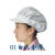 忽风厨师帽女厨房防油烟家用可洗食品卫生帽防尘夏季工作帽男透气定制 白色 全布HA01