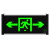 百士安 消防应急标志灯 商用楼层应急疏散通道指示灯 安全出口【单/双面双向箭头】可选 YD-BLZD-1LROEI2W（单位：个）