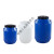 加厚50L升圆桶25公斤圆桶30l升级水桶 25kg废液塑料桶25L 25L蓝级加厚