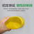 谋福 黄色圆形利器盒 医疗一次性废物盒 2升圆形（3个装）