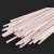 尺越 黄腊管 玻璃纤维管绝缘套管高温阻燃管电线保护软管90公分/根 单位：包 直径6mm(100根/包）
