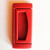 直销铝合金拉手消防栓箱消火栓箱门板柜门抽屉窗户均可 塑料拉手红色