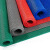 居拾忆 防滑塑料地垫防滑垫PVC门垫卫生间厨房S型网格加厚加密耐磨垫 5mm厚红色2*1m