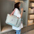 尹琪旅行包大容量女超大拉杆手提可折叠短途便携收纳包运动健身包行李 绿配粉