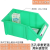南盼仓库收纳盒组合式斜口零件盒物料螺丝配件塑料盒子货架分类 TZY-03 绿色（10个起订）
