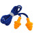 橙央（CHENGYANG）耳塞防噪音工业 工业防噪音工厂耳塞隔音工作机器抗噪防护用带线 100副