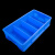 DYQT塑料配件多格元物料周转筐螺丝收纳盒加厚分类工具分 浅盘E60格箱蓝内格尺寸55*50*20 毫米