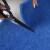 鲁识 清洁地垫一次性蓝色地毯2M*100M 单位：卷