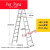 梯业梯子加厚铝合金人字梯折叠焊接3米工程步梯室内便携叉梯3米2.5mm厚度约12SN5132 3米30mm厚度约138公斤