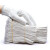 优质灯罩棉手套 白色棉纱劳保防护 加厚耐磨线手套 10双装 600g款加厚型