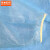 京洲实邦  一次性无纺布防护服无尘透气淋膜防水探视加厚B PP蓝色25克（橡筋袖口）