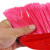 中典 SB-0318 环卫物业学校扫把笤帚 单个木柄塑料丝扫把 红斜杆硬毛窄头10个装