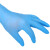 爱马斯 AMMEX APFNC44100一次性手套蓝色丁腈手套标准型无粉左右手通用 麻面 中码*1000只/箱