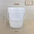 之琪卧 塑料桶密封塑胶包装桶水桶1 2 3 4 5 KG公斤L升加厚涂料桶之琪卧 10L白色