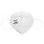 霍尼韦尔（Honeywell）口罩 KN95防工业粉尘耳带折叠式 防雾霾口罩H910Plus 50只/盒