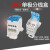 定制定制铸固 单极接线端子分线盒 导轨式一进多出大电流接线端子排并 UKK250A