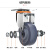 震迪轮子耐磨轮橡胶手推车平板车轮重型物流搬运车轮DR110定向8寸