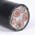 Gowung动力电力电缆70YJV铜芯室外抗老化电线 4*50+1超国标(1米)