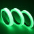 赫思迪格 JG-1579 夜光胶带发光胶带 绿色 反光荧光胶带粘带 绿光（亮）1.2cm*3m