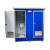 聚远 JUYUAN 2000 移动环保厕所卫生间 工程专用移动卫生间 玻璃钢卫生间 1间装 天蓝+蹲厕+粪箱