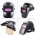 电焊防护罩自动帽子变光电焊面罩氩弧焊焊工头戴式护脸脸部神器罩 变光款送10个保护片+1变光镜片