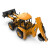 佳依乐遥控挖掘机装载车男孩电动玩具工程车JCB两头忙挖土机手动钩机的 0cm 挖掘装载机