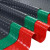 冰禹 BYlj-134 防水防滑地垫塑料垫 PVC塑胶地板垫子 绿色人字1.5米宽*1米单价
