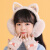 帝陀罗猫耳耳罩保暖女生韩版可爱冬季耳捂耳包耳暖耳套gGK 蝴蝶结-黄色（5-15岁）