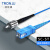 创优捷 光纤跳线 铠装 单纤 SC/UPC-ST/UPC-单模-G.652D-3mm-3M-LSZH-蓝色