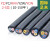 YZ YZW YC10橡套3+1橡胶软电缆1.5 2.5 4 6平方2 3芯4防水3+2 RVV 国标软芯4*10平(10米)