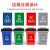 盛融乾 垃圾分类标识贴垃圾桶分类贴垃圾箱贴纸可回收不可回收厨 杭州带图有害垃圾 10x12cm